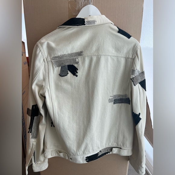 3.1 Phillip Lim patchwork Jean jacket - Picture 2 of 6